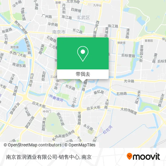 南京首润酒业有限公司-销售中心地图