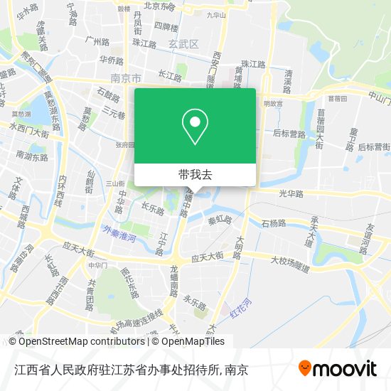 江西省人民政府驻江苏省办事处招待所地图