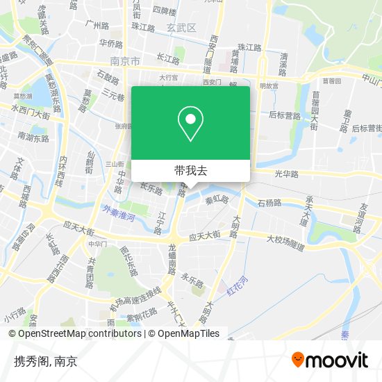 携秀阁地图