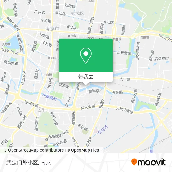 武定门外小区地图