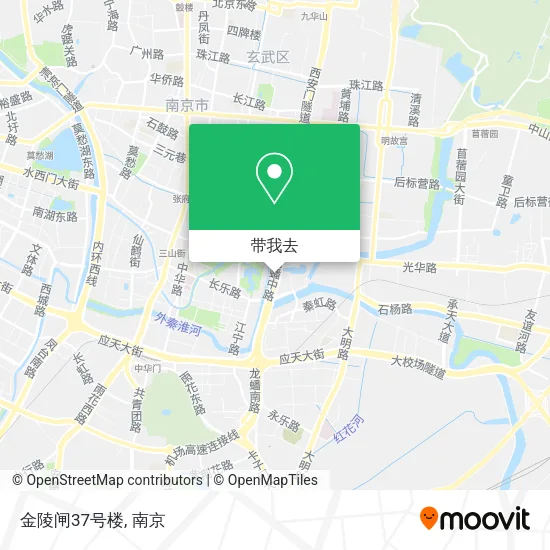 金陵闸37号楼地图