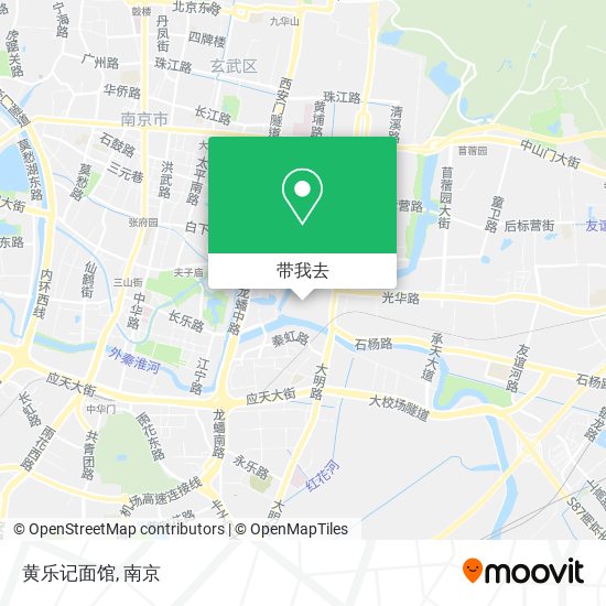 黄乐记面馆地图