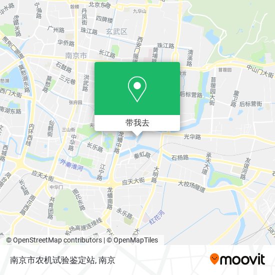 南京市农机试验鉴定站地图