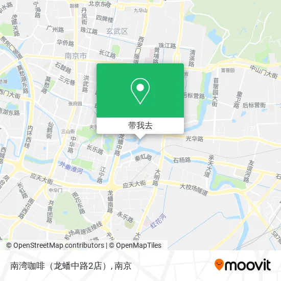 南湾咖啡（龙蟠中路2店）地图