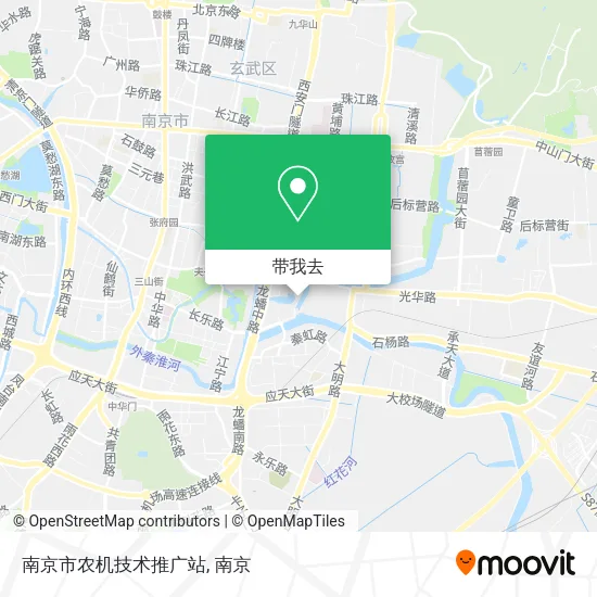 南京市农机技术推广站地图