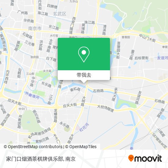 家门口烟酒茶棋牌俱乐部地图