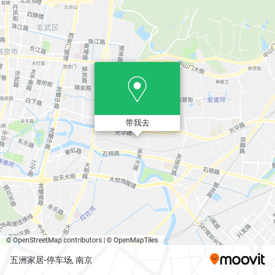 五洲家居-停车场地图