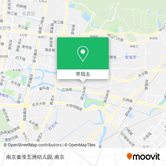南京秦淮五洲幼儿园地图