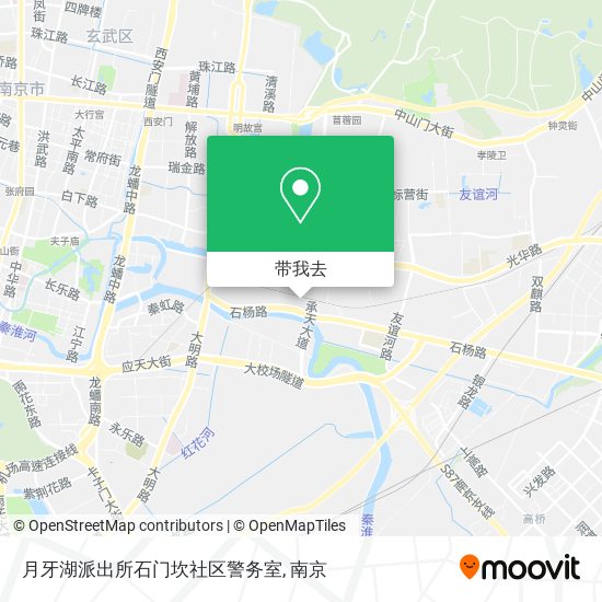 月牙湖派出所石门坎社区警务室地图