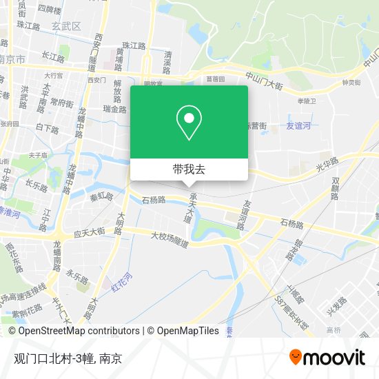 观门口北村-3幢地图