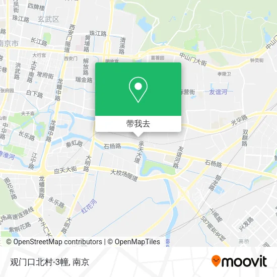 观门口北村-3幢地图