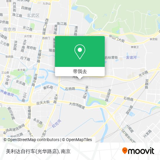 美利达自行车(光华路店)地图
