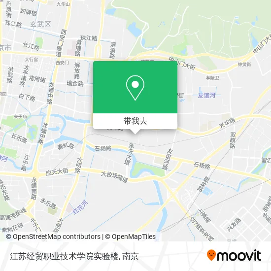 江苏经贸职业技术学院实验楼地图