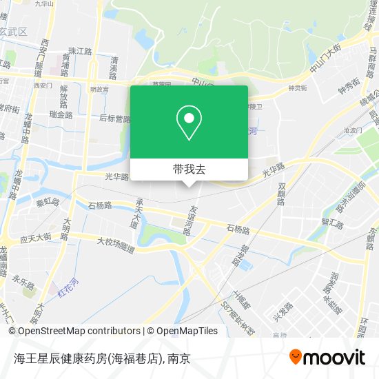 海王星辰健康药房(海福巷店)地图