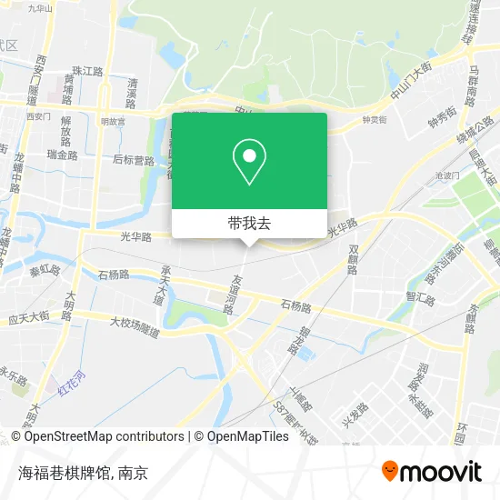 海福巷棋牌馆地图