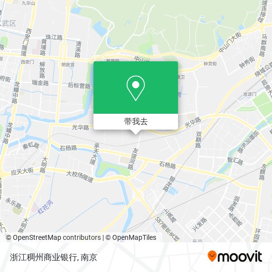 浙江稠州商业银行地图