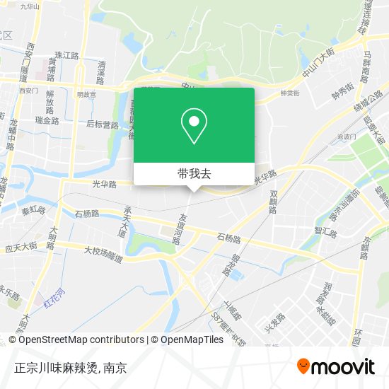 正宗川味麻辣烫地图