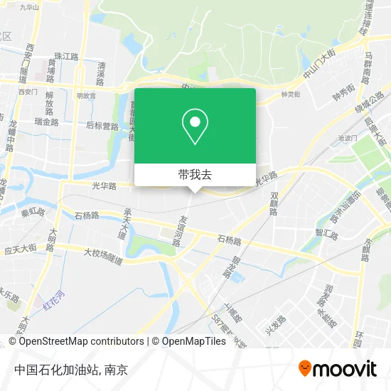 中国石化加油站地图