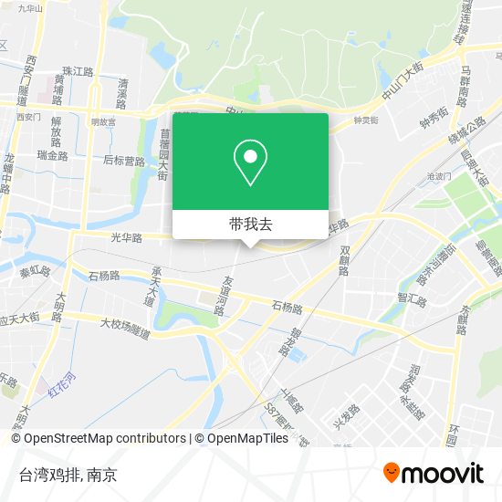 台湾鸡排地图