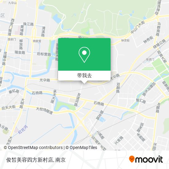 俊皙美容四方新村店地图