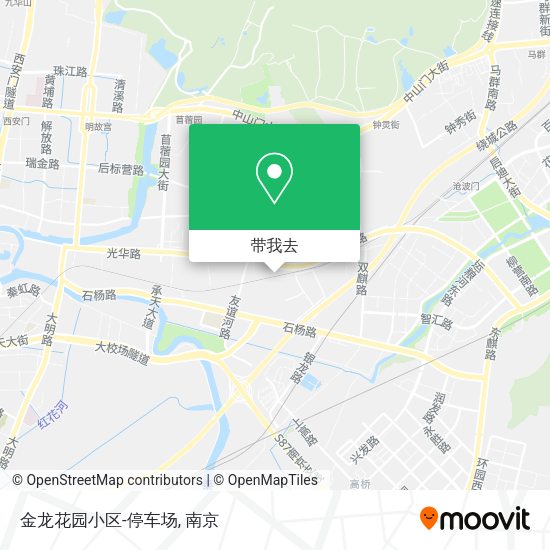 金龙花园小区-停车场地图
