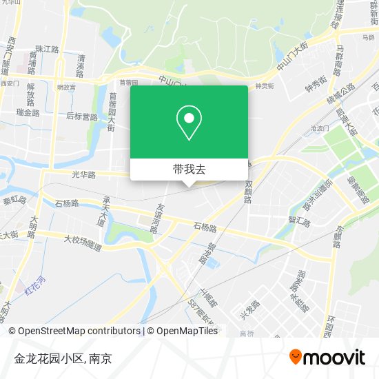 金龙花园小区地图