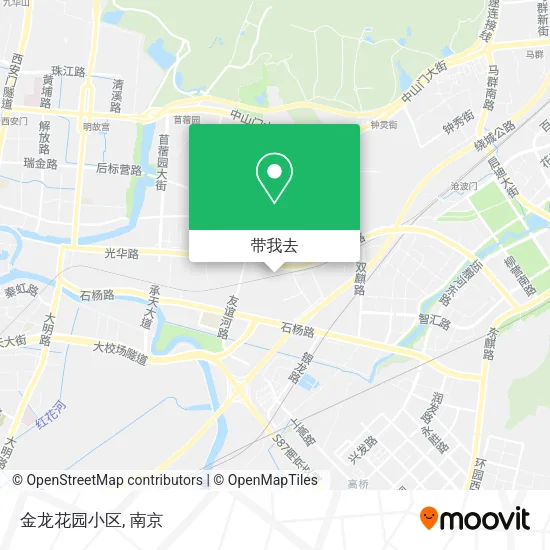 金龙花园小区地图