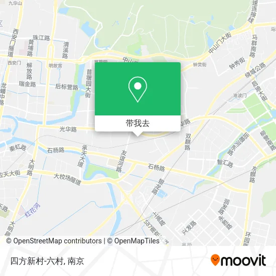 四方新村-六村地图