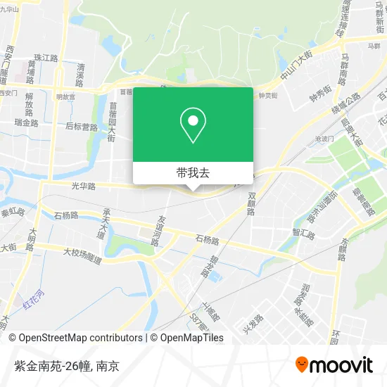 紫金南苑-26幢地图
