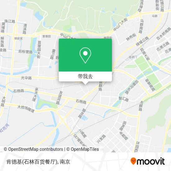 肯德基(石林百货餐厅)地图