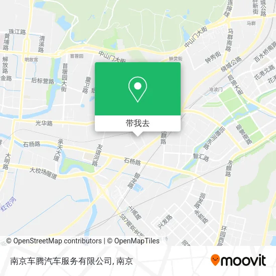 南京车腾汽车服务有限公司地图