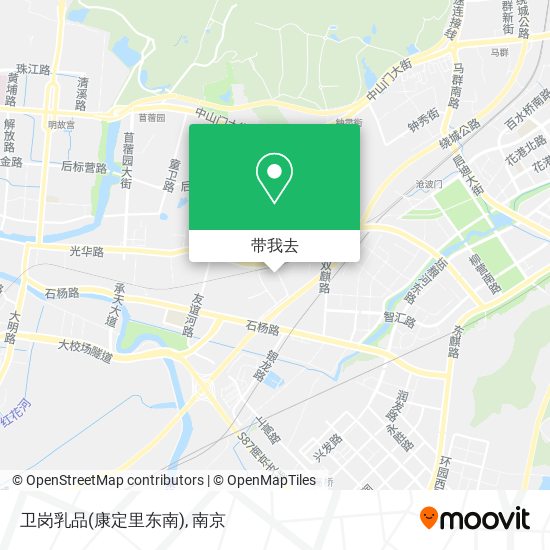 卫岗乳品(康定里东南)地图