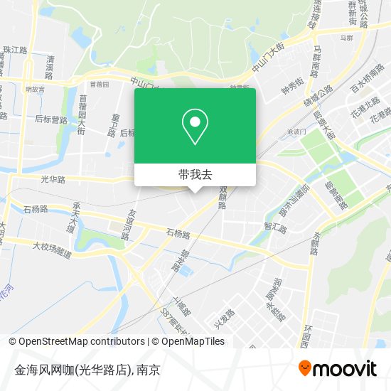 金海风网咖(光华路店)地图