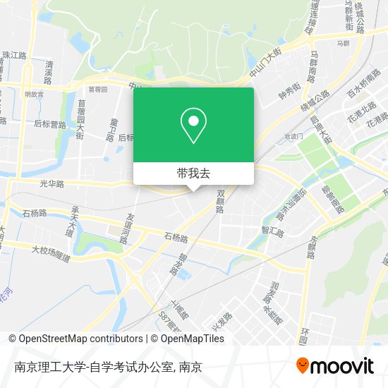 南京理工大学-自学考试办公室地图