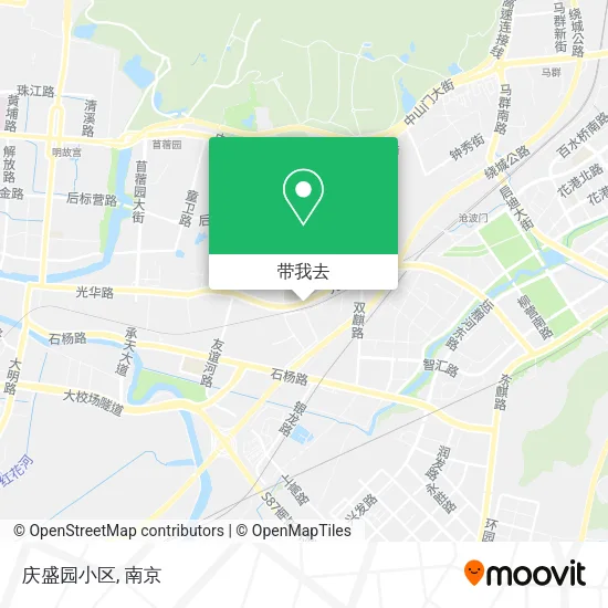 庆盛园小区地图
