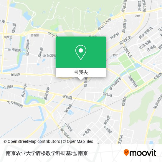 南京农业大学牌楼教学科研基地地图