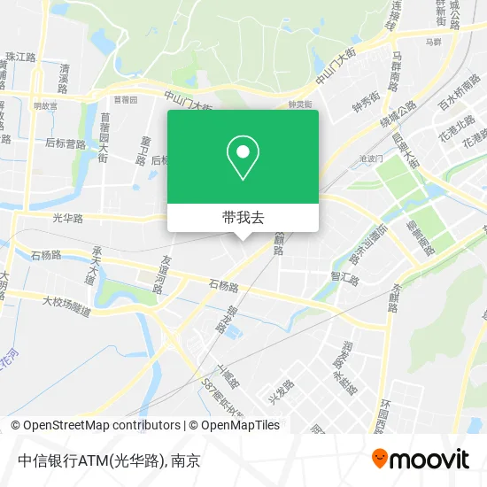 中信银行ATM(光华路)地图
