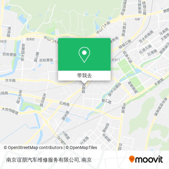 南京谊朋汽车维修服务有限公司地图