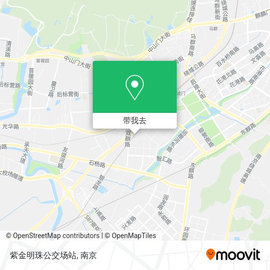 紫金明珠公交场站地图