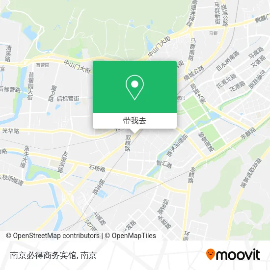南京必得商务宾馆地图