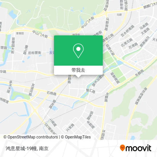 鸿意星城-19幢地图