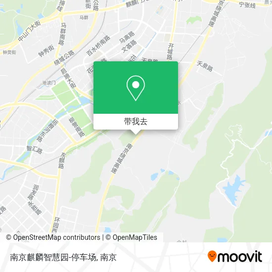 南京麒麟智慧园-停车场地图