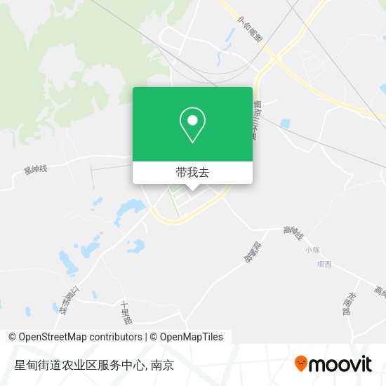 星甸街道农业区服务中心地图
