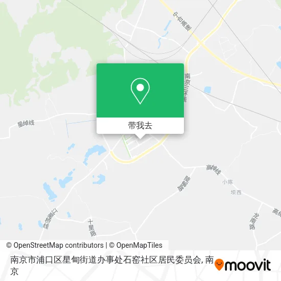 南京市浦口区星甸街道办事处石窑社区居民委员会地图