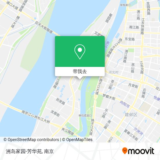 洲岛家园-芳华苑地图