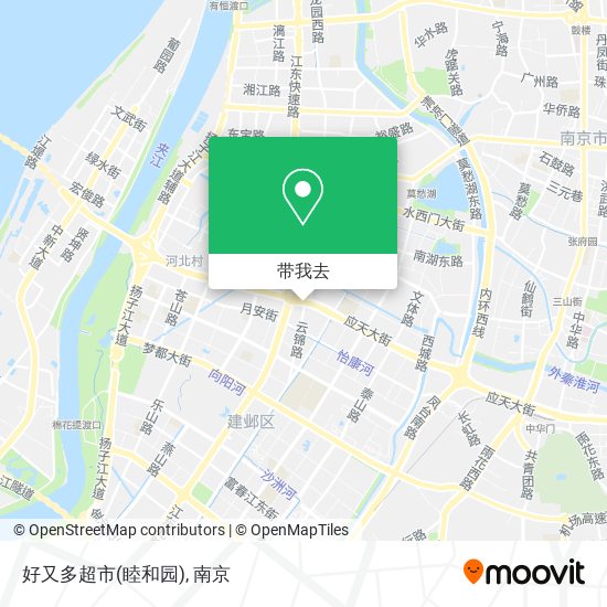 好又多超市(睦和园)地图