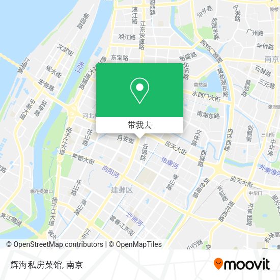 辉海私房菜馆地图