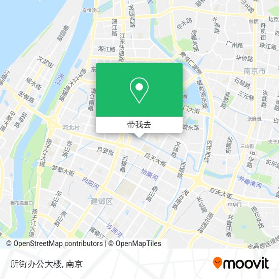 所街办公大楼地图