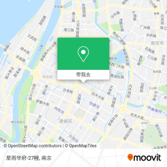 星雨华府-27幢地图