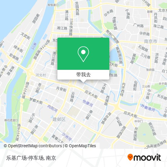 乐基广场-停车场地图